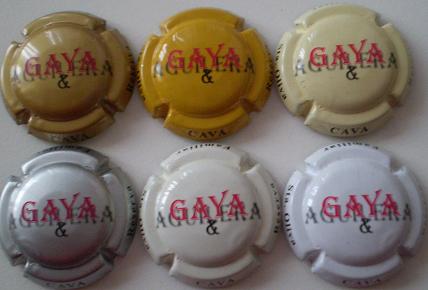 GAYA & AGUILERA JUEGO 6 PLACAS V. 1801 A 1806