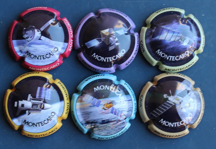 MONTECARO JOC 6 PLAQUES X. 146393-658-724-771-800-145841