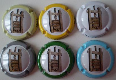 ARIS CASANOVAS JUEGO 6 PLACAS V. 7611 A 7616