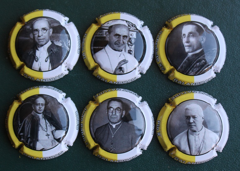 BALANDRAU JUEGO 6 PLACAS X. 147133 A 147138
