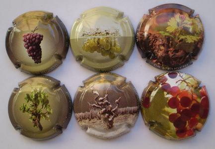 CA L'EUGENI JUEGO 6 PLACAS V. 11668 A 11673