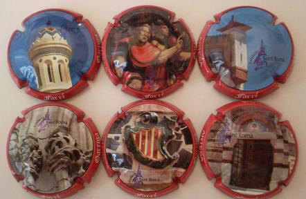 FARRE-GARRIGA JUEGO 6 PLACAS X. 21360 A 22201