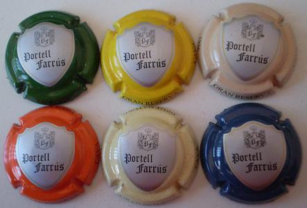 PORTELL FARRUS JUEGO 6 PLACAS V. 3383 A 3388