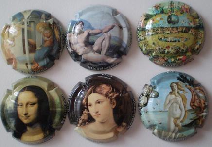 CAL LLUSIA JUEGO 6 PLACAS V. 18329-30-34-38-39-41 (RENAIXEMENT)