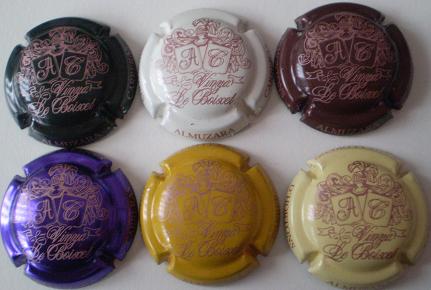 VINYA LE BOIXET JUEGO 6 PLACAS V. 3765 A 3770