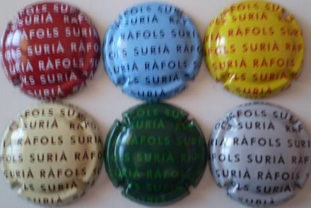 RAFOLS SURIA JUEGO 6 PLACAS V. 5923 A 5928