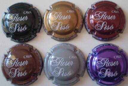 ROSER SISO JUEGO 6 PLACAS V. 4385 A 4390