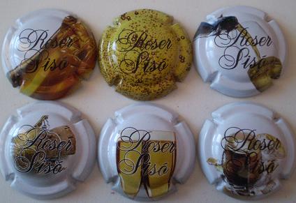 ROSER SISO JUEGO 6 PLACAS V. 7357 A 7362