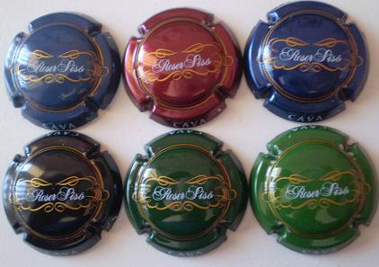 ROSER SISO JUEGO 6 PLACAS V. 2439 A 2444