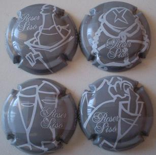 ROSER SISO JUEGO 4 PLACAS V. 10167 A 10170