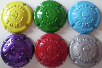 BONET JUEGO 6 PLACAS V. 10237 A 10242