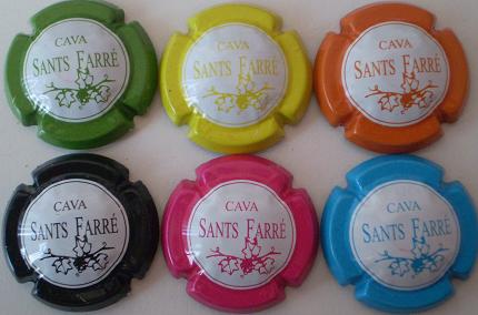 SANTS FARRE JUEGO 6 PLACAS V. 5966 A 5971