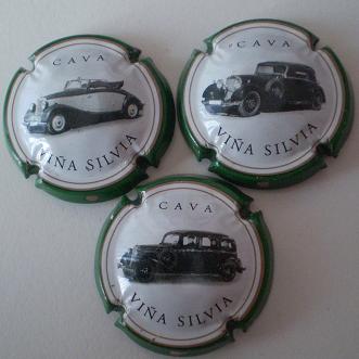 VIÑA SILVIA JUEGO 3 PLACAS V. 3126-7-8