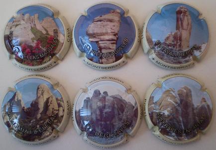 MARIA OLIVER PORTI JUEGO 6 PLACAS V. 7680 A 7685