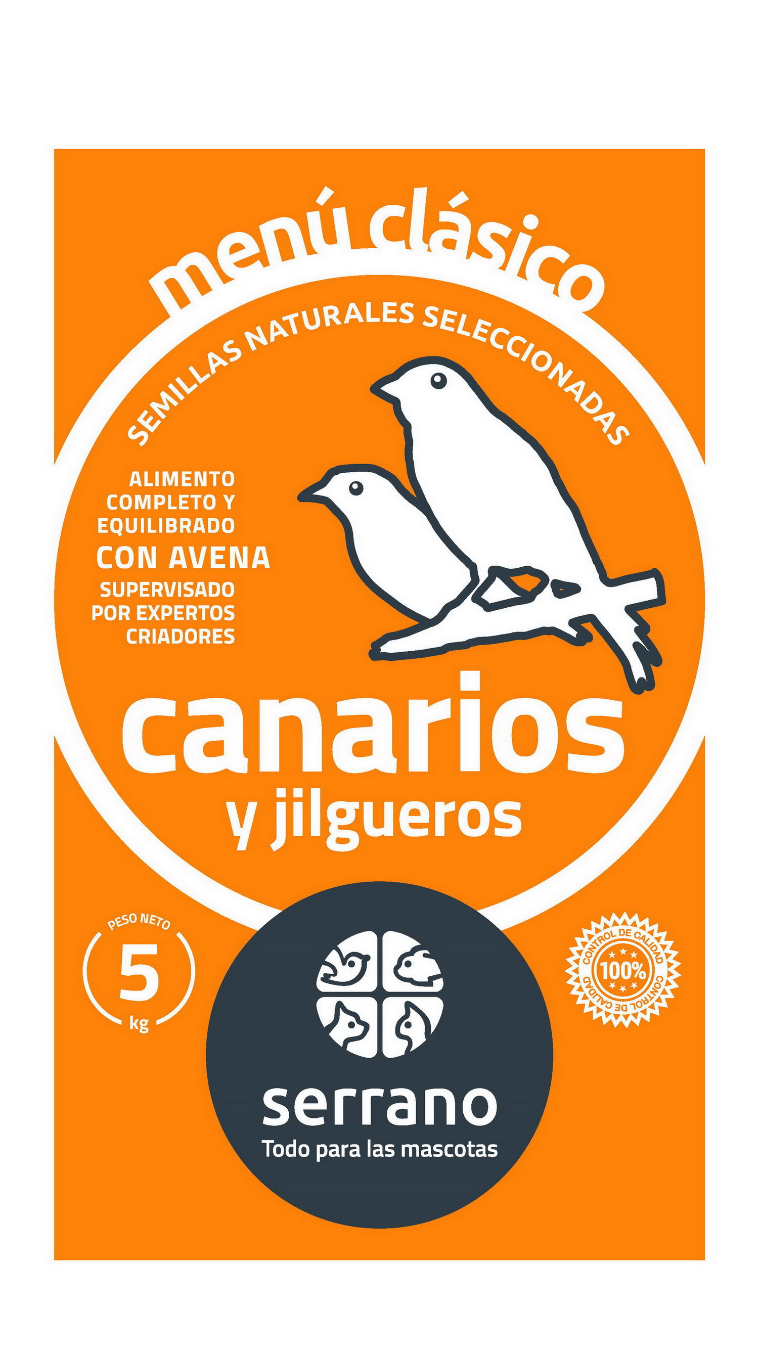 MENU CLASICO CANARIO C/A 5x5kg