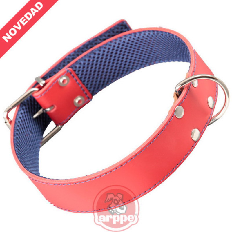 COLLAR CUERO FORRO AMAZON 75