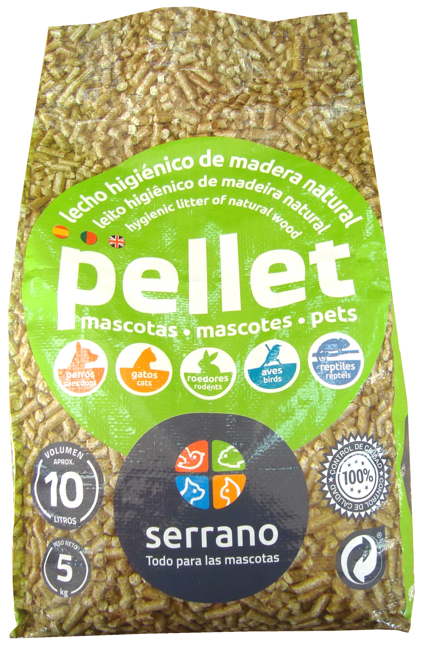 PELLET SERRANO 10L.
