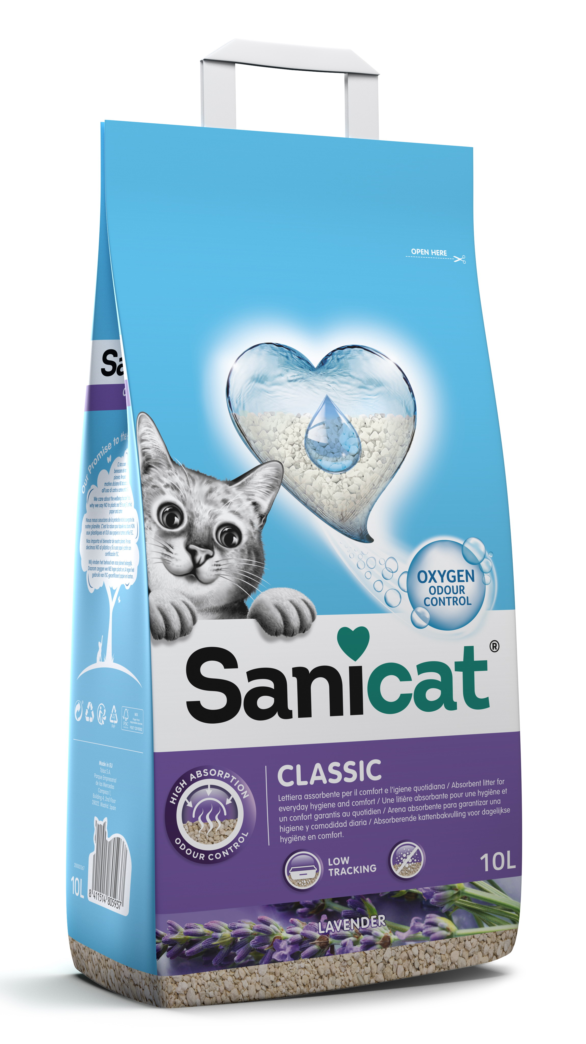 SANICAT 03 LAVANDA  3x10L.