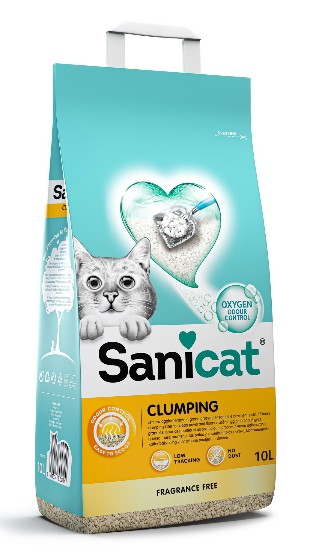 SANICAT 15 CLUMP FRAGAN FREE 10L