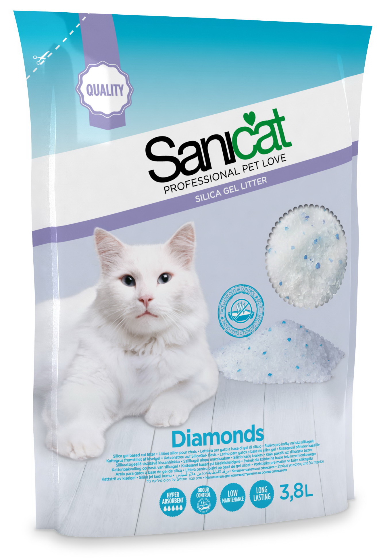 SANICAT 34 DIAMOND SILICE 8x3.8L