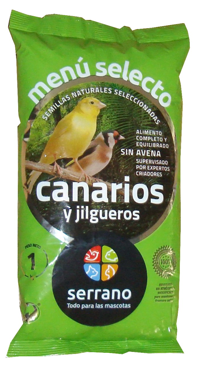MENU SELECTO CANARIOS S/A 25x1kg