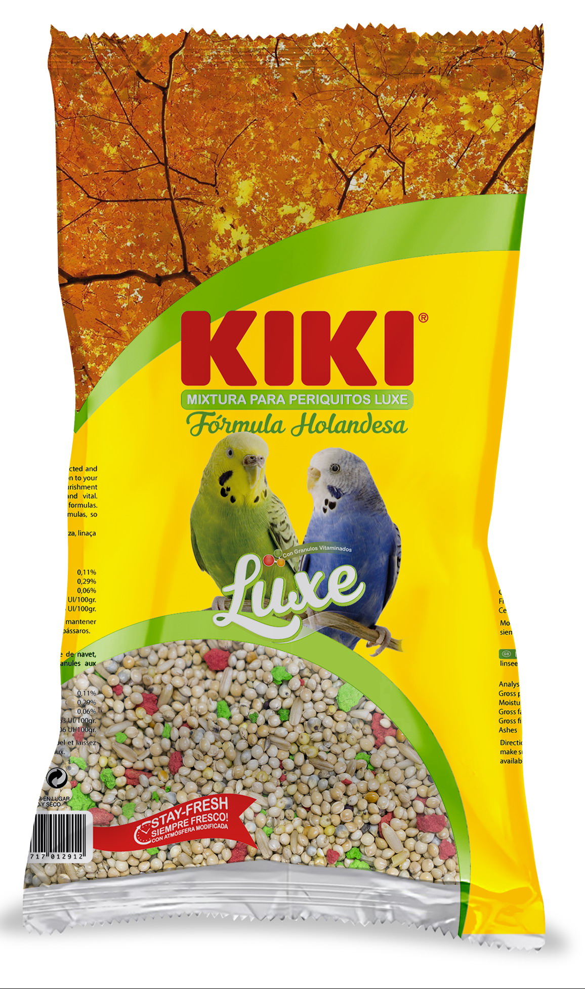 KK LUXE PERIQUITOS 20x1kg   1291