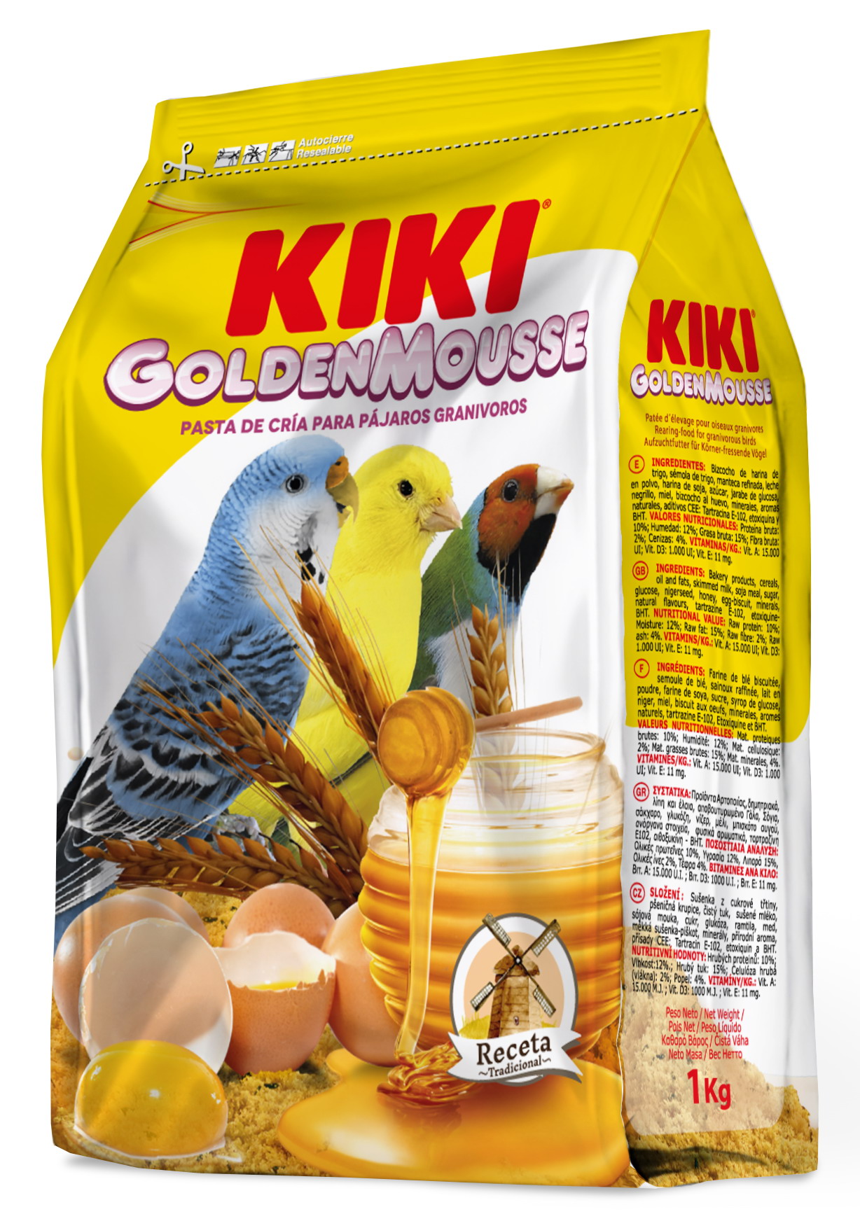 KK PASTA AMARILLA 1kg     412 Ud