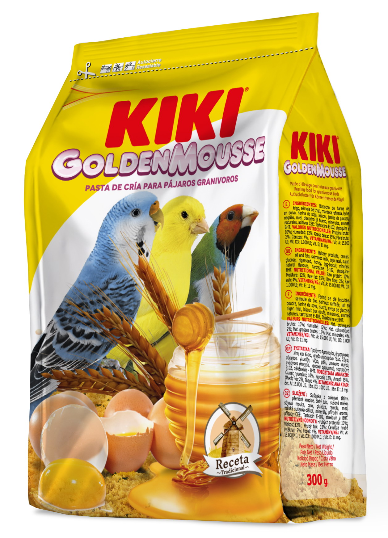 KK PASTA AMARILLA 300g    413 Ud