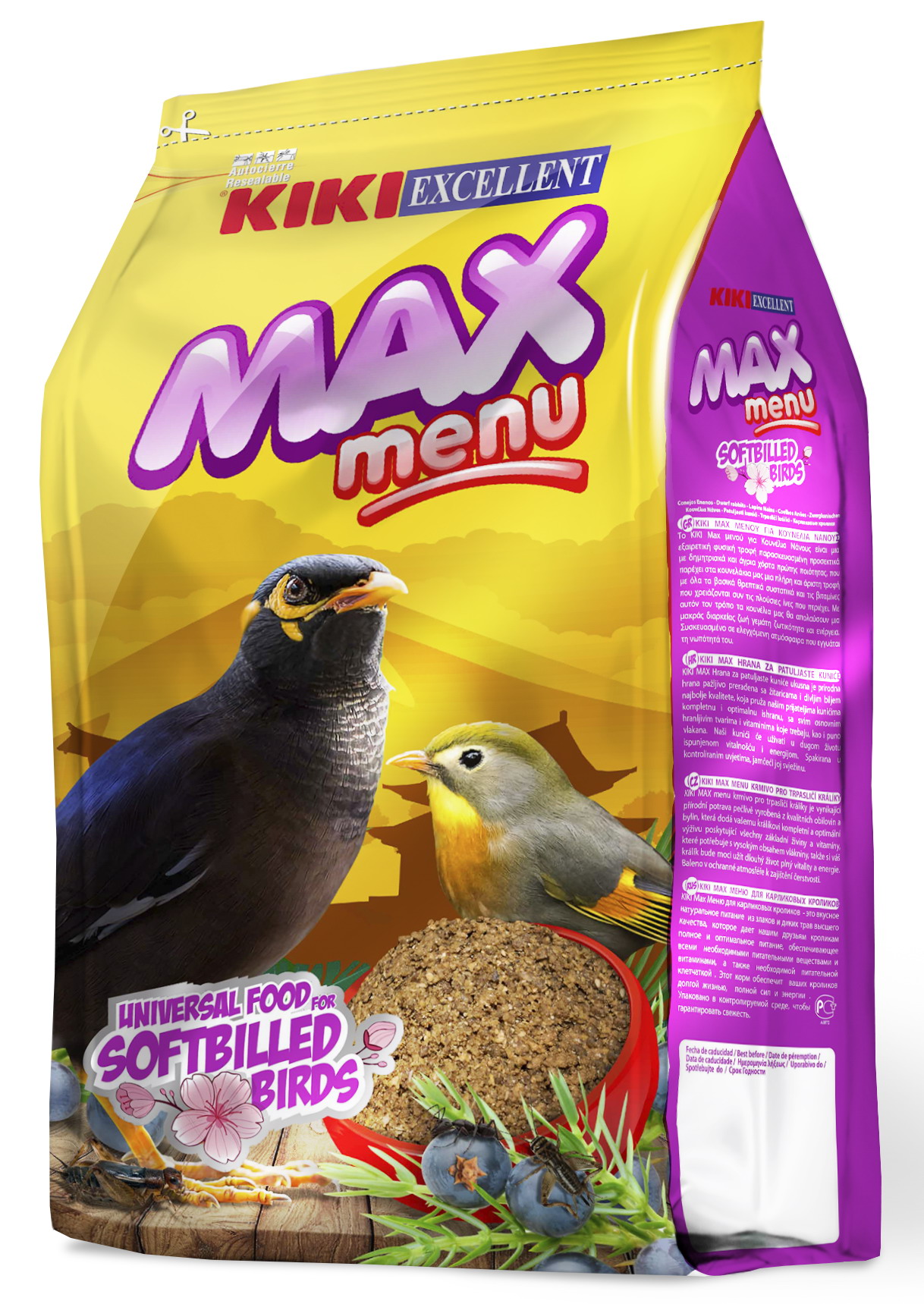 KK MAX INSECTIVOROS 500gr 304 Ud