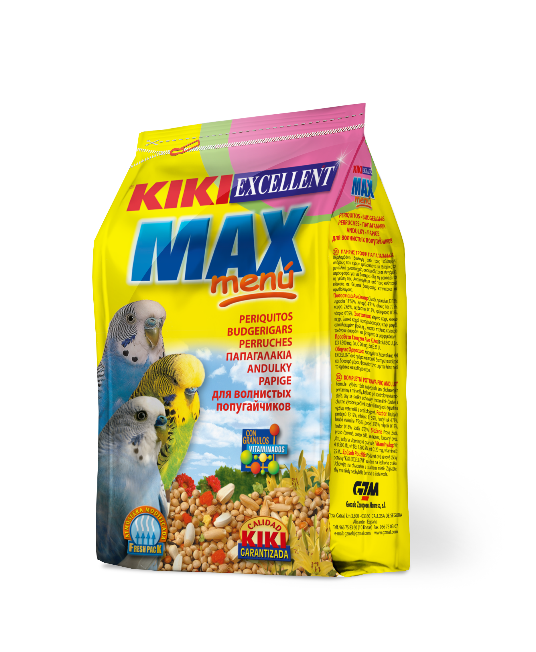 KK MAX PERIQUITOS 5x1kg  30518**
