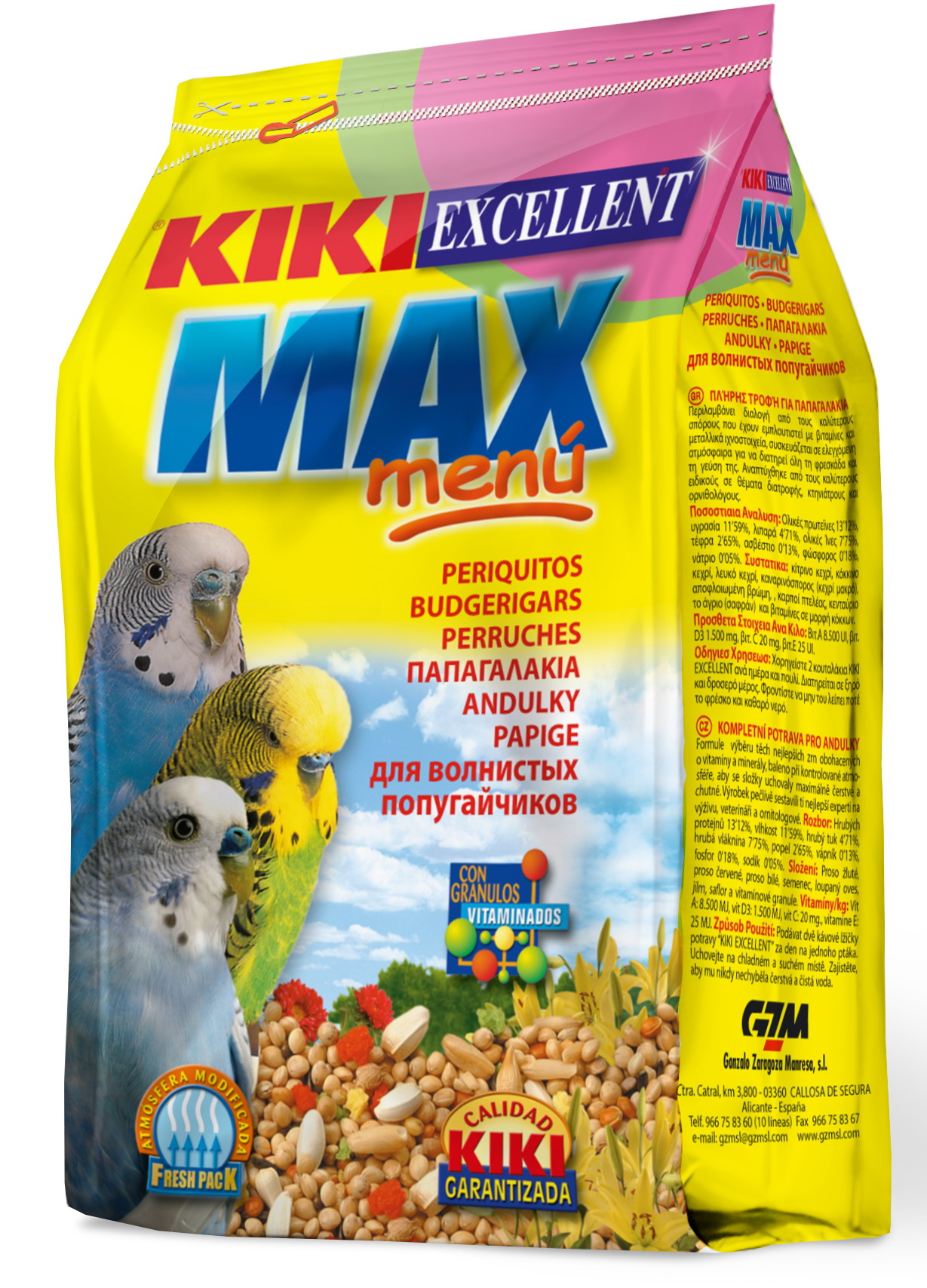 KK MAX PERIQUITOS 6x500gr  30529