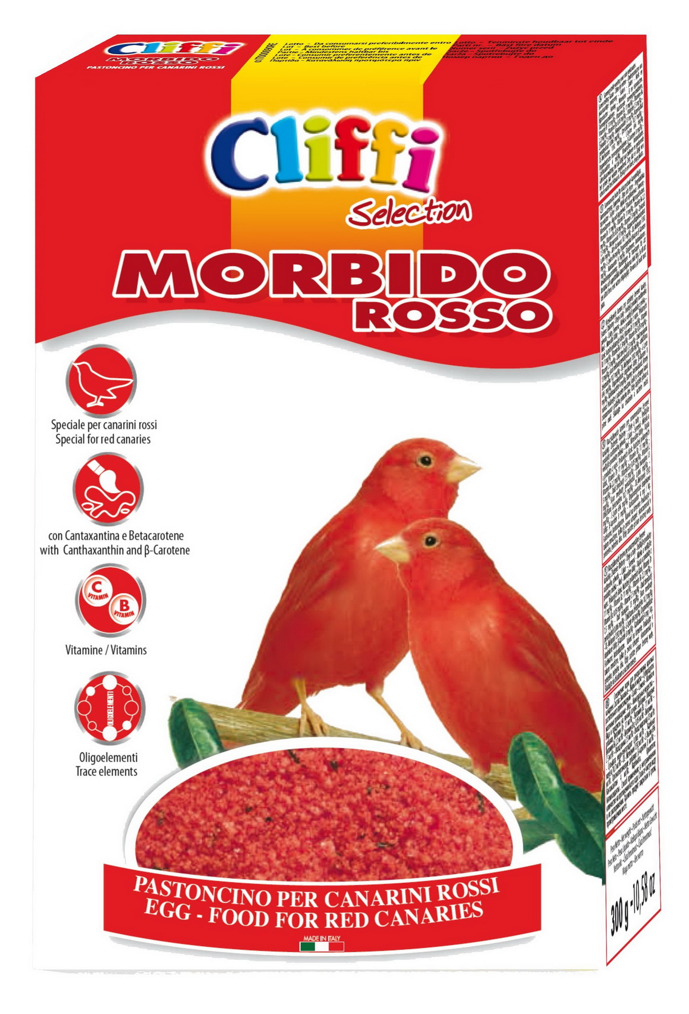 CLIFFI MORBIDO ROSSO   300gr