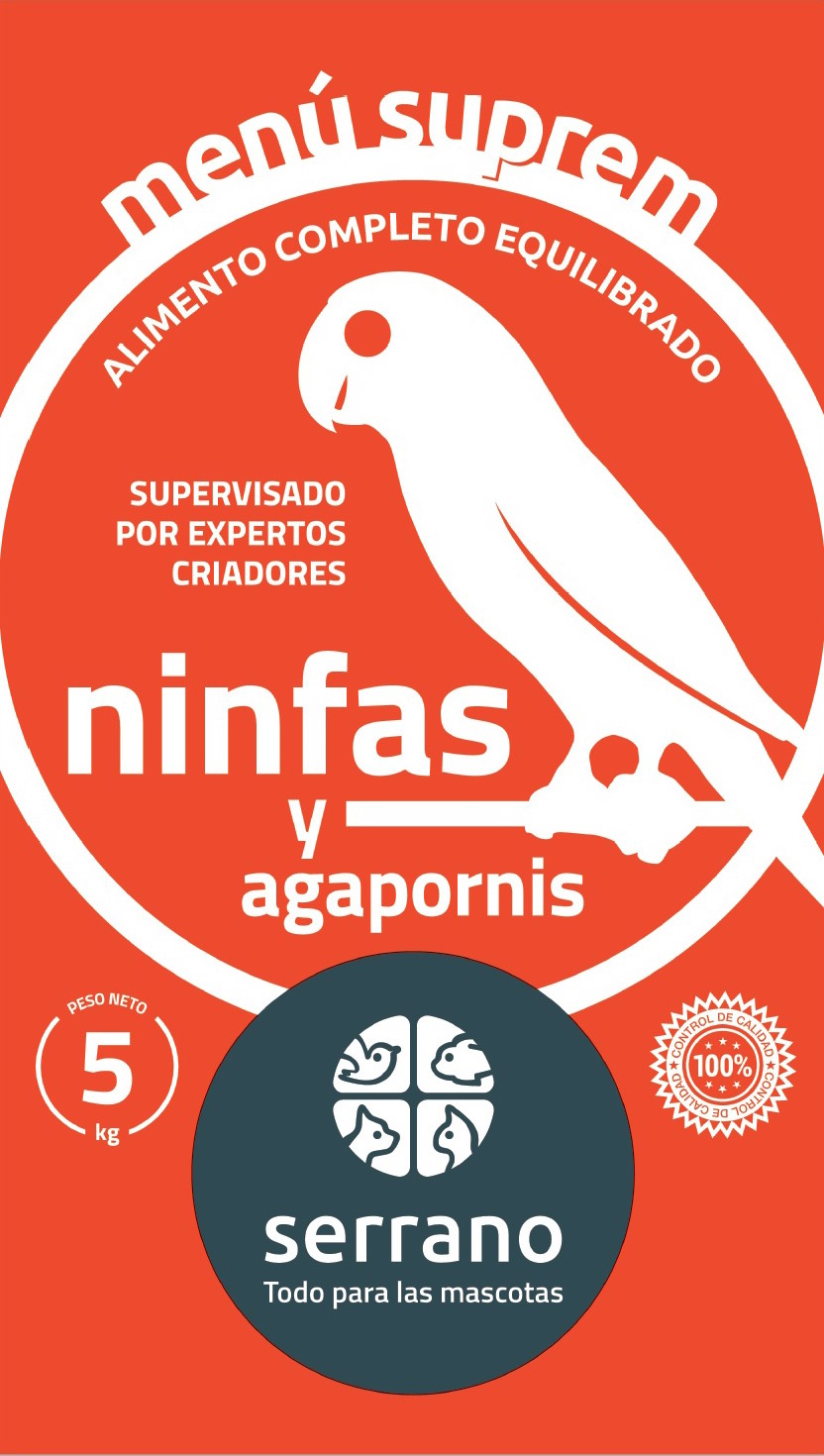 SUPREM NINFAS&AGAPORNIS    5x5kg