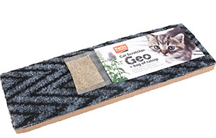 RASCADOR DE CARTON CON CATNIP