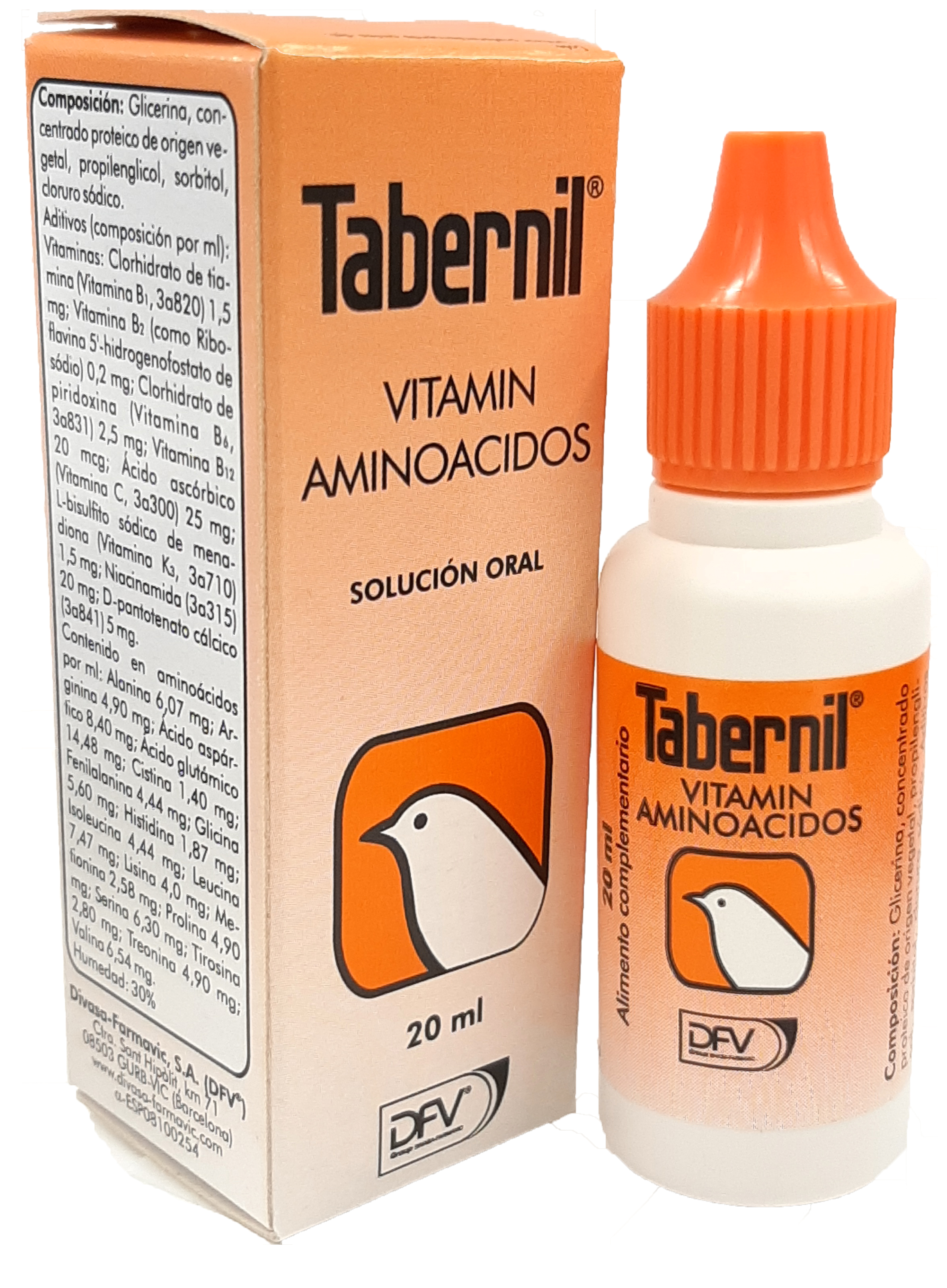 TABERNIL VITAMIN AMINOACIDO 20ML