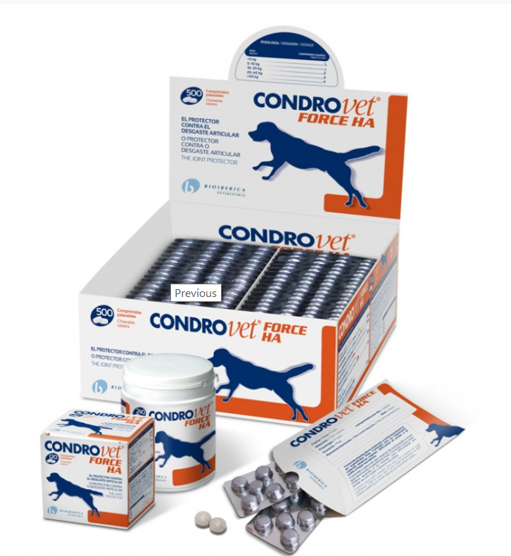 CONDROVET FORCE 240 COMPRIMIDOS