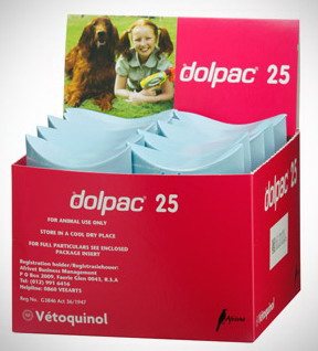 DOLPAC 60 Compr.PERROS 20-75kg.