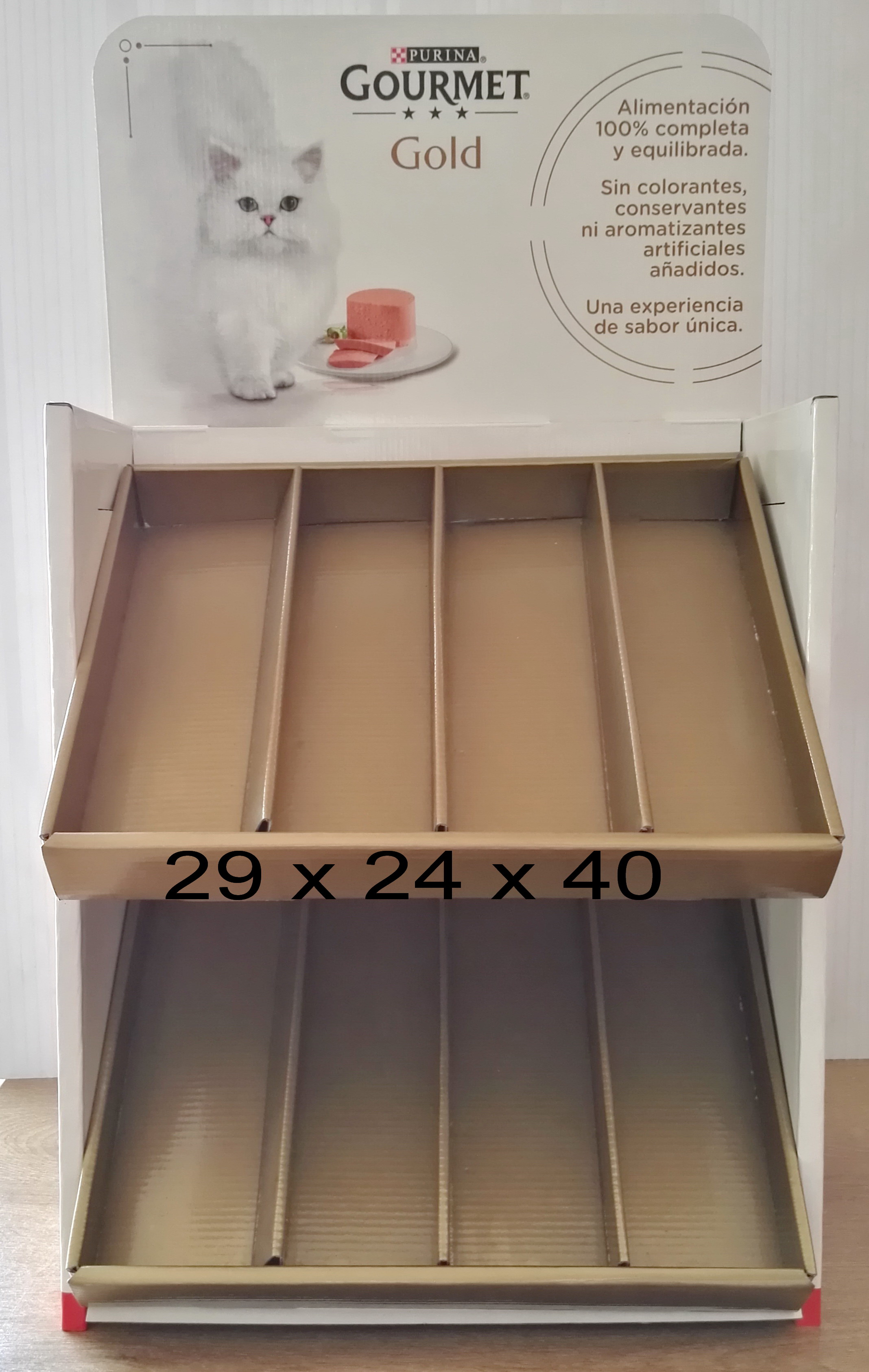 EXPOS.GOLD CARTON MESA   1012217