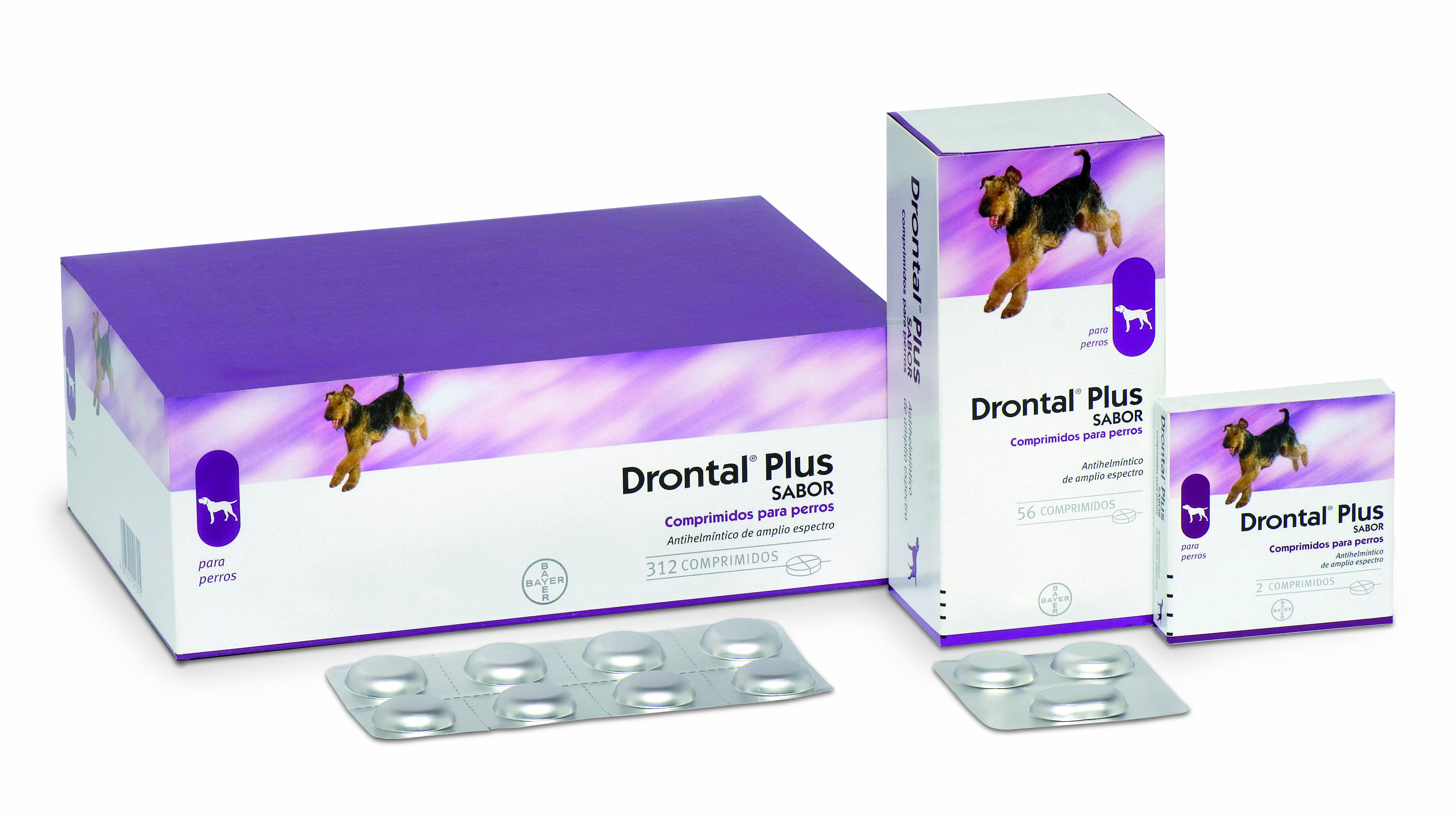 TABLETA DRONTAL PLUS SABO 6 Comp