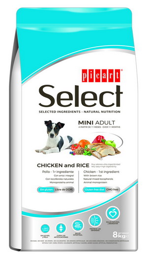 SELECT DOG MINI  CHICKEN     8Kg