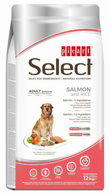 SELECT DOG SENSITIVE SALMON 12Kg