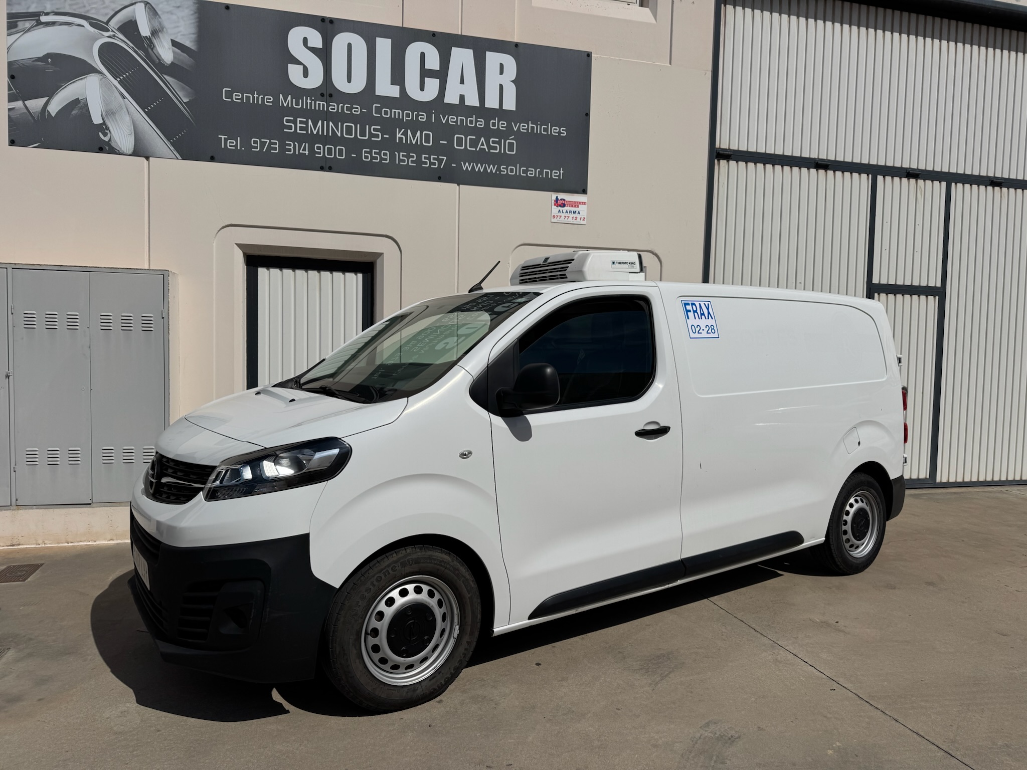 OPEL VIVARO ISOTERMO+ FRÍO
