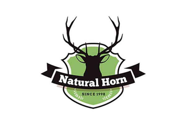 NATURAL HORN & OLIVE WOOD