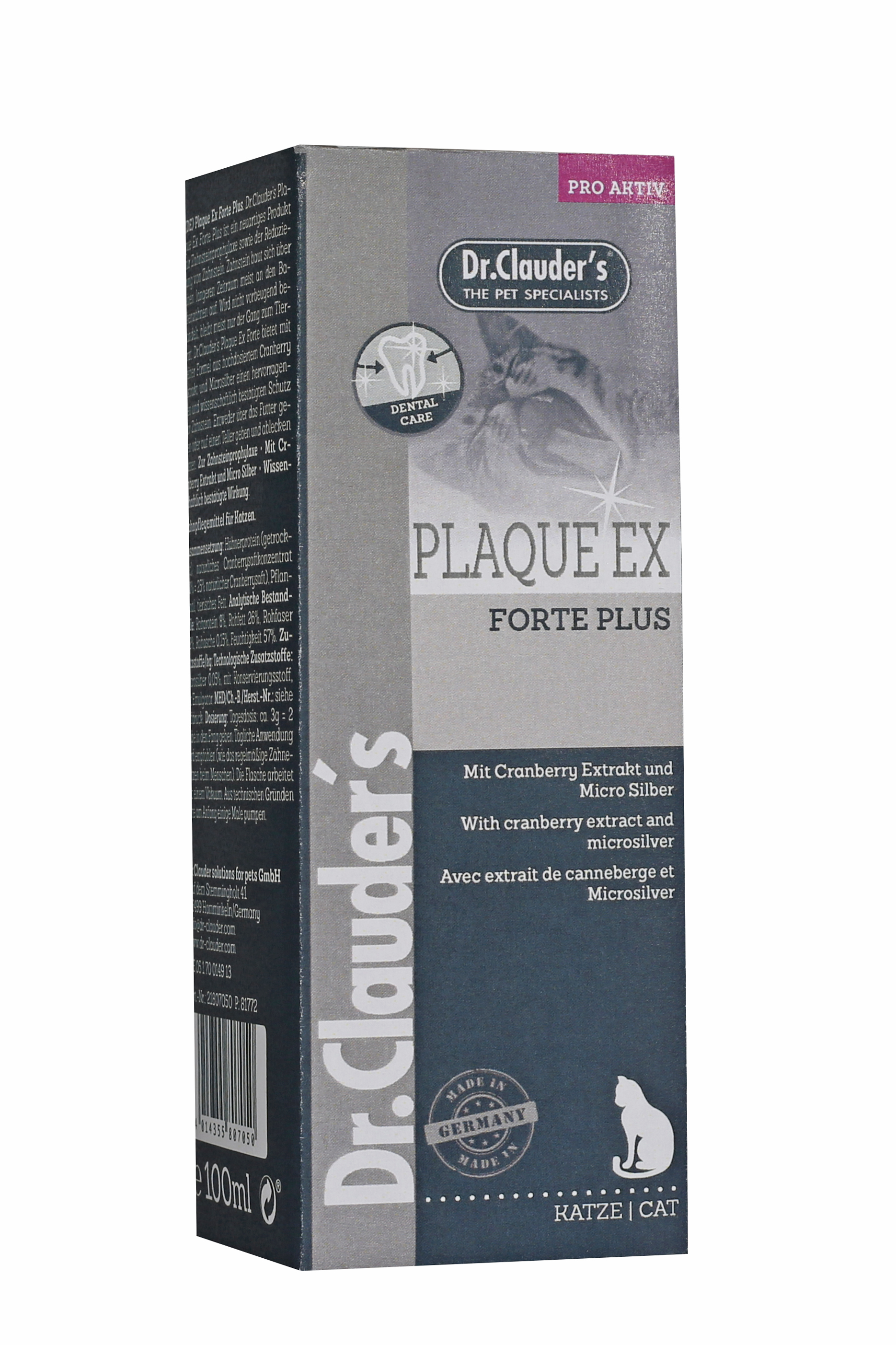 DENTAL PLAQUE EX GATO