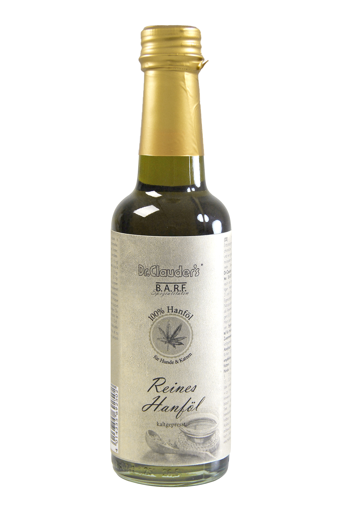 BARF ACEITE DE CAÑAMO PERRO-GATO