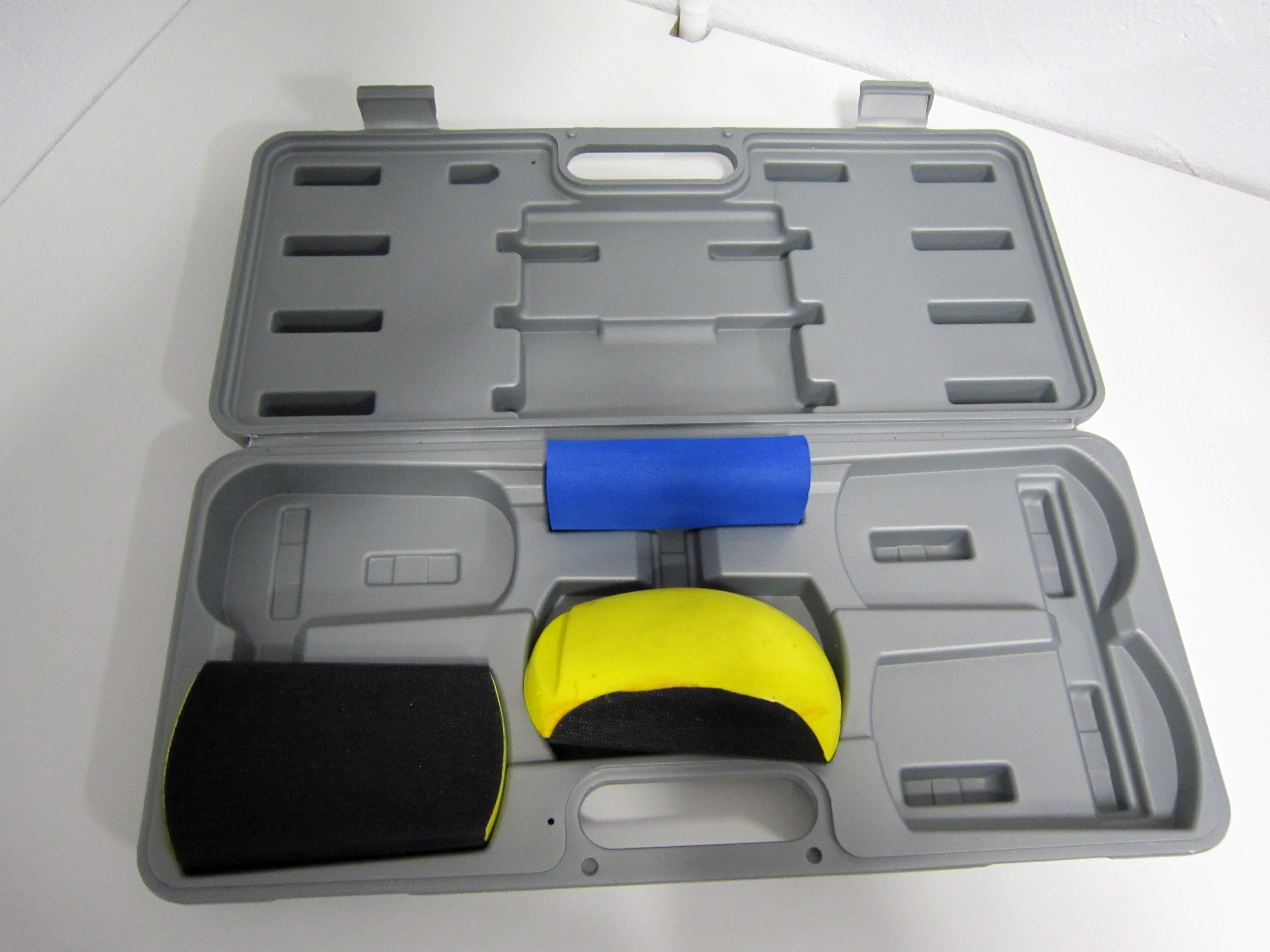 ESTUCHE (LIQUIDACION) 3 TACOS PARA LIJAR CON VELCRO