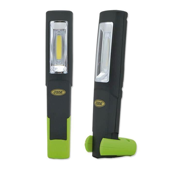 PORTATIL BASE ARTICULADA LED COB CON BATERIA RECARGABLE