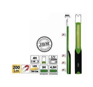 LAMPARA PORTATIL SLIM LED COB CON BATERÍA RECARGABLE - 2