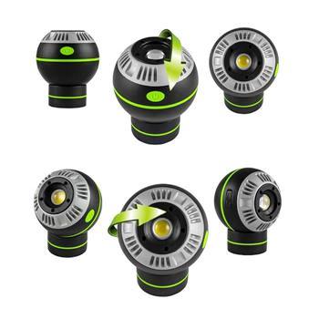 LAMPARA ESFERICA RECARGABLE IMANTADA LED COB - 1